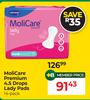 Molicare Premium 4.5 Drops Lady Pads (14 Pack)-Per Pack