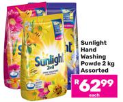 Sunlight Hand Washing Powder Assorted-2Kg Each