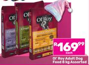 Ol'Roy Adult Dog Food Assorted-8Kg Each
