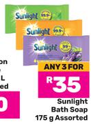 Sunlight Bath Soap Assorted-For 3 x 175g