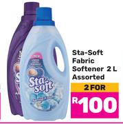 Sta Soft Fabric Softener Assorted-For 2 x 2L