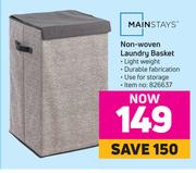 Mainstays Non Woven Laundry Basket