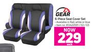 Gear 1st 6 Piece Seat Cover Set-Each