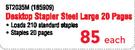 Parrot Desktop Stapler Steel Large 20 Pages ST2035M-Each