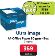 Ultra Image A4 Office Paper 80 Gsm Box-Per Box