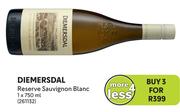 Diemersdal Reserve Sauvignon Blanc-For 3 x 750ml