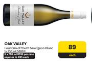 Oak Valley Fountain Of Youth Sauvignon Blanc-6 x 750ml Per Case