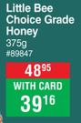 Little Bee Choice Grade Honey-375g