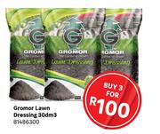 Gromor Lawn Dressing  30dm3 81486300-For 3