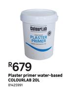 Colourlab Plaster Primer (Water Based)-20 L