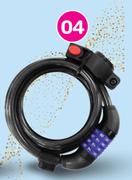 Raleigh 4-Digit Combo Lock (1.8m x 12mm) 850011346