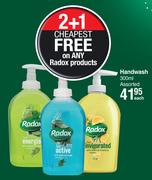 Radox Handwash Assorted-300ml Each