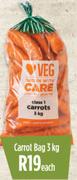 Carrot Bag-3Kg Each