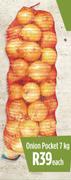 Onion Pocket-7Kg Each