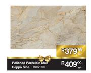 Polished Porcelain Slab Ceppo Sine 1800 x 1200-m²