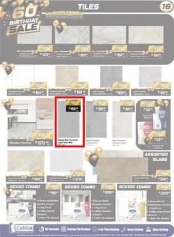 K Carrim Builders Mecca : 60 Birthday Sale (27 September - 07 October 2024), page 16