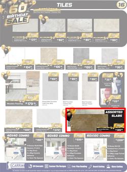 K Carrim Builders Mecca : 60 Birthday Sale (27 September - 07 October 2024), page 16