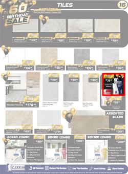 K Carrim Builders Mecca : 60 Birthday Sale (27 September - 07 October 2024), page 16