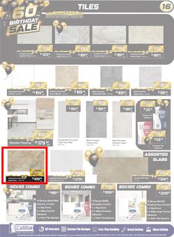 K Carrim Builders Mecca : 60 Birthday Sale (27 September - 07 October 2024), page 16