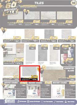 K Carrim Builders Mecca : 60 Birthday Sale (27 September - 07 October 2024), page 16