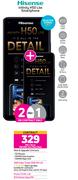 2 x Hisense Infinity H50 Lite Smartphone-On 1GB Red Core More Data + On Promo 70