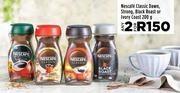 Nescafe Classic Dawn, Strong, Black Roast Or Ivory Coast-For Any 2 x 200g