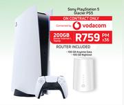 Sony Play Station 5 Glacier PS5-On 200GB Home Internet L Top Up