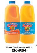 Clover Tropika Assorted-For 2 x 2L
