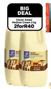 Clover Amasi Medium Cream-For 2 x 2Kg