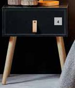 HK 1 Drawer Maui Pedestal Black