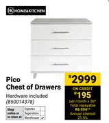 Home & Kitchen Pico Chest Of Drawers