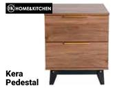 Home & Kitchen Kera Pedestal-600mm (h) x 450mm (w) x 515mm (l)