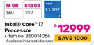 Lenovo Intel Core i7 Processor