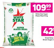 White Star Super Maize Meal-10Kg Each