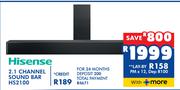 Hisense 2.1 channel Sound Bar HS2100