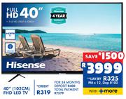 Hisense 40" (102cm) FHD LED TV