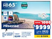 Hisense 65" (165cm) UHD Smart TV