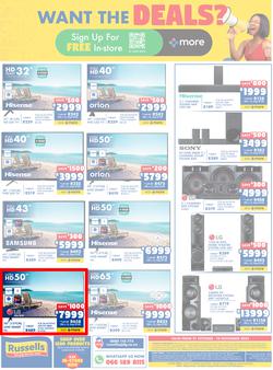 Russells : Hot Summer Deals (21 October - 10 November 2024), page 16