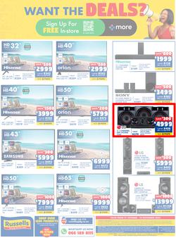 Russells : Hot Summer Deals (21 October - 10 November 2024), page 16