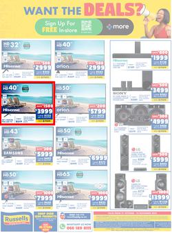 Russells : Hot Summer Deals (21 October - 10 November 2024), page 16