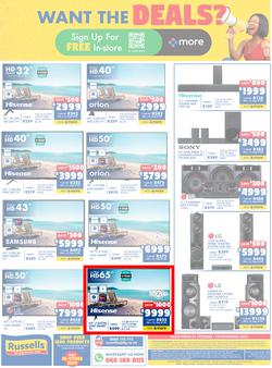 Russells : Hot Summer Deals (21 October - 10 November 2024), page 16