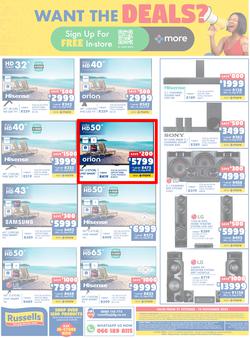 Russells : Hot Summer Deals (21 October - 10 November 2024), page 16