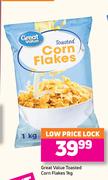 Great Value Toasted Corn Flakes-1Kg
