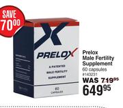 Prelox Male Fertility Supplement 143231-60 Capsules