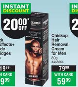 Chiskop Hair Removal Cream For Men-80g