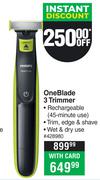 Philips One Blade 3 Trimmer