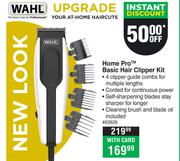 Wahl Home Pro Basic Hair Clipper Kit