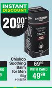 Chiskop Soothing Balm For Men-50g