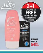 No Hair Hair Removal Cream/Lotions-Each