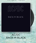 AC/ DC Back In Black Vinyl-Each